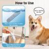 8-Pack Replacement Filters & Sponges Only for WF400 Pet Water Fountain, Design for Stainless Steel Dog Water Fountain for Large Dogs (No Include Bowl)