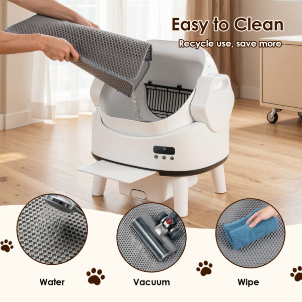 Cat Litter Mat, 19.7'' x 15.7'' Cat Litter Trapping Mat