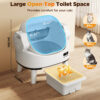 Linvivon Automatic Self Cleaning Cat Litter Box for Multiple Cats