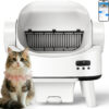 Linvivon Automatic Self Cleaning Cat Litter Box for Multiple Cats
